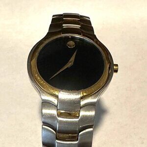 Movado Portico 81 G1 1894 Stainless Steel & 18K Yellow